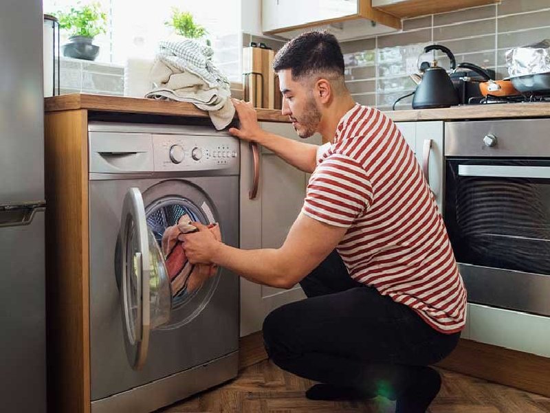 علت نچرخیدن دیگ ماشین لباسشویی ال جی