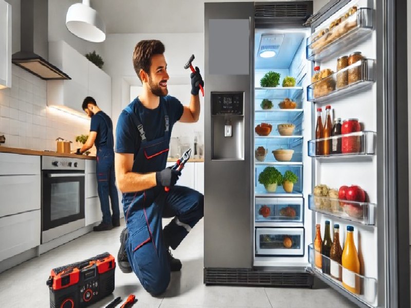 تعمیر درب یخچال ال جی