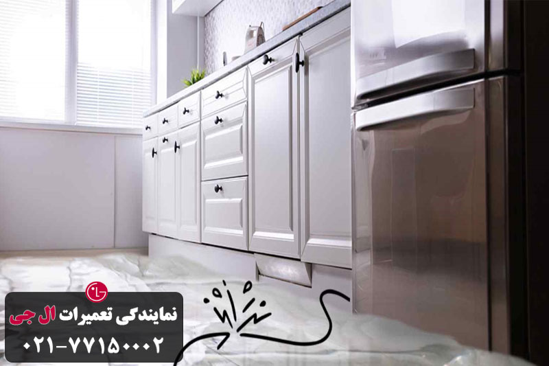 دلایل اصلی آب دادن یخچال الجی