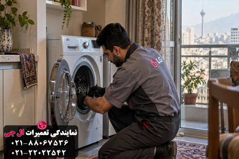 تعمیر لباسشویی ال جی در جنوب تهران